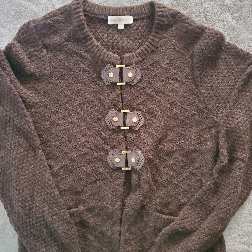 Tory Burch Wool/Alpaca Cardigan Sweater